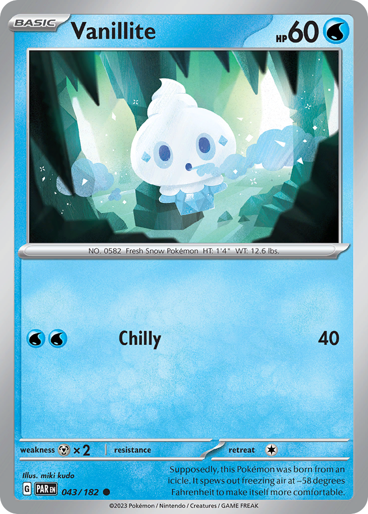 Paradox Rift Vanillite #43/182
